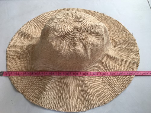 Grand chapeau paille souple - chapeau,