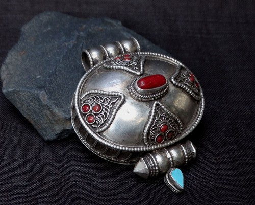Pendentif ghau reliquaire - ghau, en