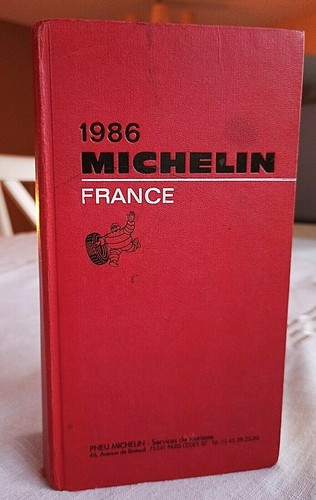 Guide rouge michelin france - guide,