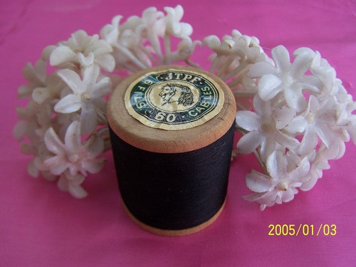 Ancienne bobine bois - ancienne,