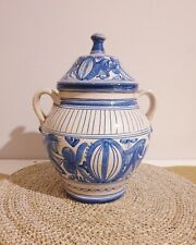 Vase en Faïence de Muel - Signé AG (Espagne) - Vintage