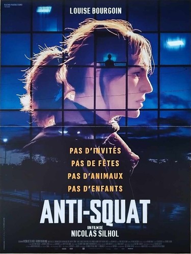 Anti squat affiche - squat, cinema