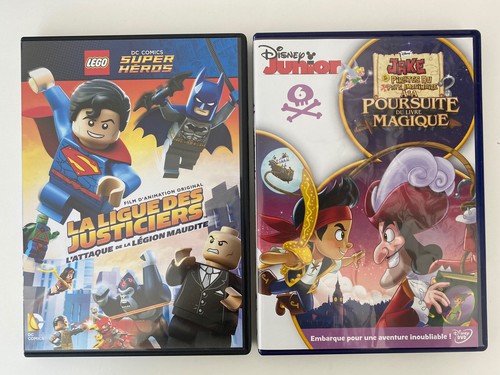 Lot dvd enfant ligue des - lot,