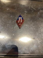 insignes militaires de collection infanterie 71