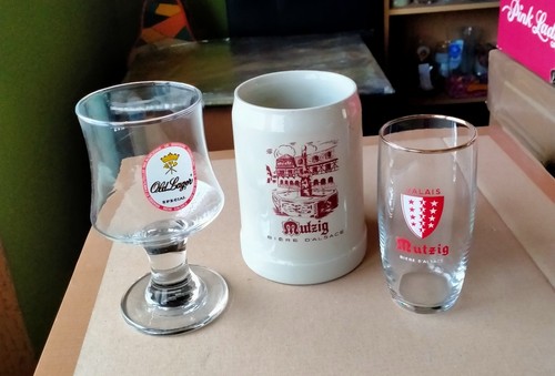 Verres chope biére - chope, mutzig