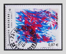 FRANCE 2011 - AUTOADHÉSIF N° 550 JEAN BAZAINE - OBLITÉRÉ