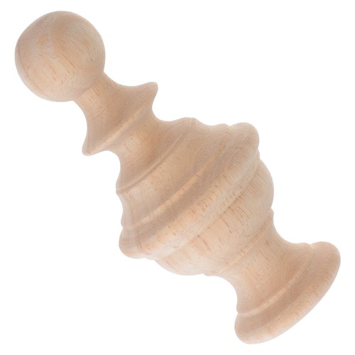 Wooden topper poteau boule - topper,