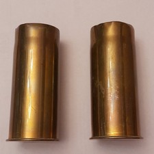 2 Douilles 37 85 Obus Artillerie 14 18 WwI