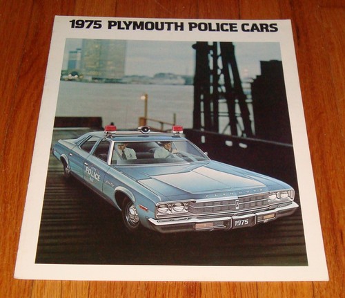 Original 1975 plymouth police - plymouth,