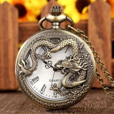 Montre Gousset Dragon Chinois (Réf 4)