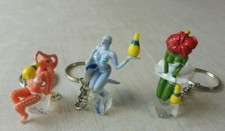 Lot de 3 portes clés, Orangina sexy Pin up, Les Pulpeuses