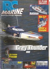 RC MARINE N°142 PLAN : MAKHIMOV / GREY THUNDER MHD / AKULA / MINI FRAISEUSE