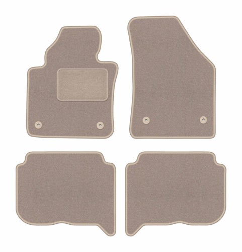 Tapis sol velours beige - de,