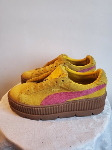 Basket creepers daim puma - en,