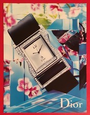 Publicité de presse Montre DIOR - Parfum BOUCHERON - GIORGIO ARMANI Parfum Sensi