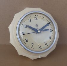 Pendule bakélite GENERAL ELECTRIC vintage déco ancien horloge pendulette cuisine