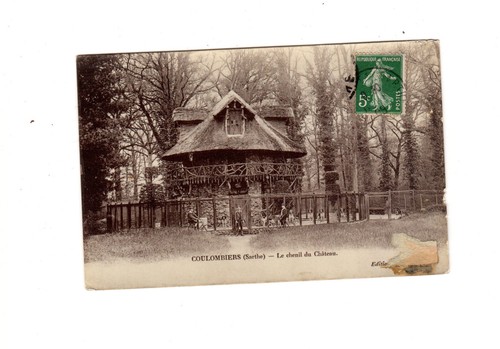 Carte postale cpa sarthe - carte,