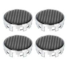 4Pcs 54mm Carbone Fibre