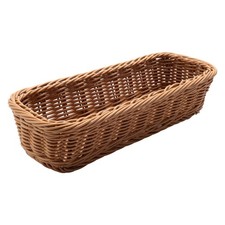 Panier de Rangement pour Couverts de Bureau Panier Tissé Vaisselle de Resta3089