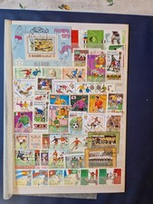 40 Timbres Foot & 1 Bloc   (