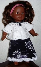vêtements pour  corolle 34 cm ou 36 cm perle ou mademoiselle  NEUF