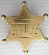 ETOILE SHERIFF PM POLICE USA