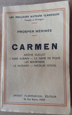 CARMEN + 6 autres récits, Prosper MERIMEE, 1935, éd. Flammarion
