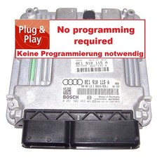 Commande Audi A4 8E B7 2,0l TFSI 200PS Bwe 8E1910115A 0261S02463 Débloquée Écu