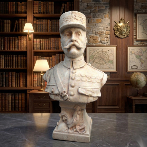 Buste maréchal foch h - maréchal, h-