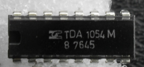 Tda1054m preamplifier with - tda1054m, alc