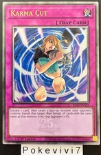 Carte YU-GI-OH! KARMA CUT RA04-EN128 QCSR NEUF