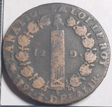 12 Deniers 1791 A Paris Louis XVI France - 750754