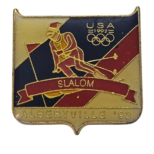 1992 albertville olympics pin - albertville,