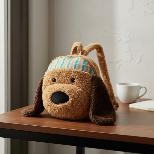 Sac dos chien - en, peluche