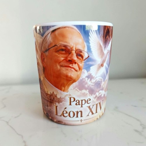 Mug pape léon - mug, xiv,