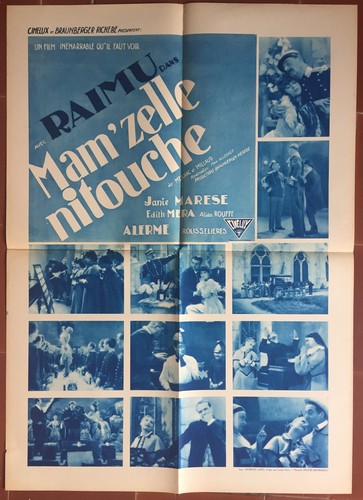 Affiche mam zelle nitouche - mam'zelle,