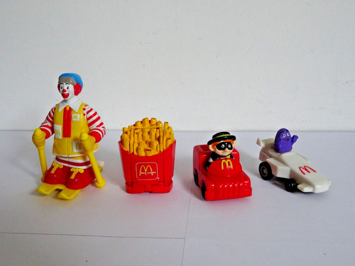 Lot jouets mcdonald s - de, mcdonald's