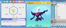 Darkrai Shiny 6IV FR Pokémon Diamant Étincelant / Perle Scintillante