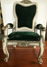 FAUTEUIL DE DECORATION (rare) objet art populaire