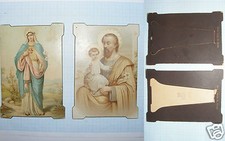 2 IMAGES PIEUSES CHROMOS CADRE