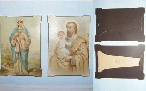 Images pieuses chromos cadre - images,
