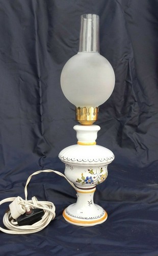 Lampe céramique décor - lampe,