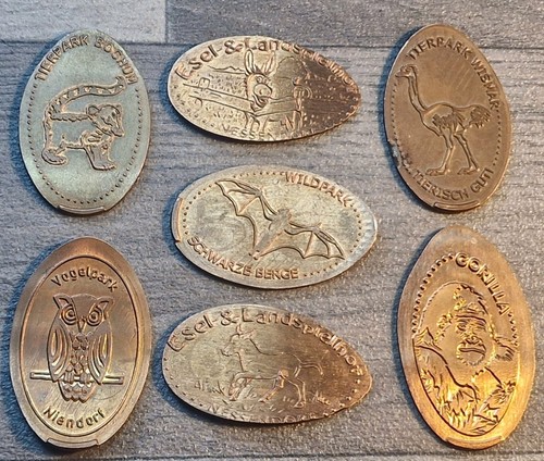 Elongated coins animal - 7, coins,