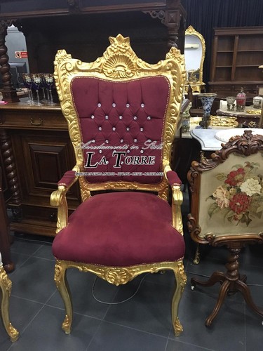 Fauteuil canapé trône - fauteuil,