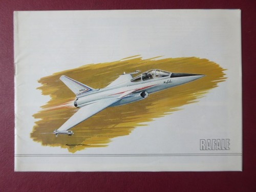 1985 brochure pub dassault - brochure,