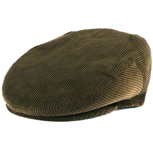 Casquette velours vert kaki - velours,