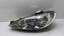 Optique avant principal gauche (feux)(phare) PEUGEOT 206 PHASE 2 6204S9