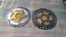 Deux disques de frein vtt ventilés  180mm