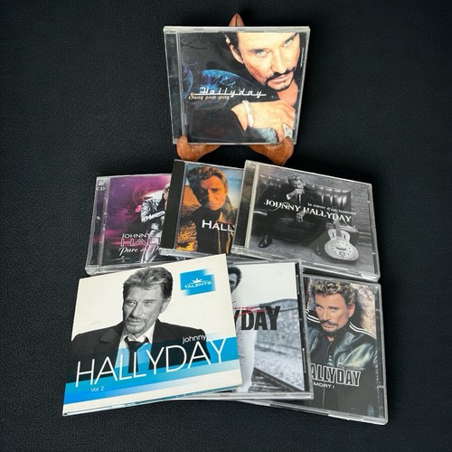 Lot johnny hallyday - cd,