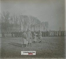 Inspection régiment, guerre